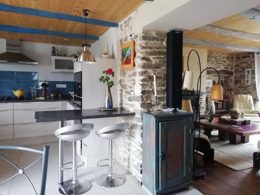 Maison Piscine Privee Proche De Rodez Cassagnes-Bégonhès Exteriör bild